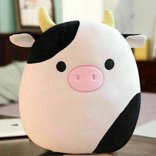 Squishmallows Connor The Cow Plush Toy Cuddle &amp; Squeeze Super Soft Doll KId Gift