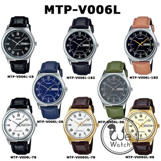 ภาพหน้าปกสินค้าCASIO ของแท้ รุ่น MTP-V006GL MTP-V006L นาฬิกาผู้ชาย สายหนัง มีประกัน 1ปี MTPV006 MTPV006L MTPV006GL ที่เกี่ยวข้อง