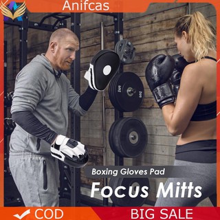 ภาพขนาดย่อสินค้าPU Foam Boxer Target Pads Boxing Gloves Focus Mitts Training Hand Target 8Y