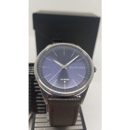 QUIKSILVER Bienville Leather Analogue Watch Shopee Thailand