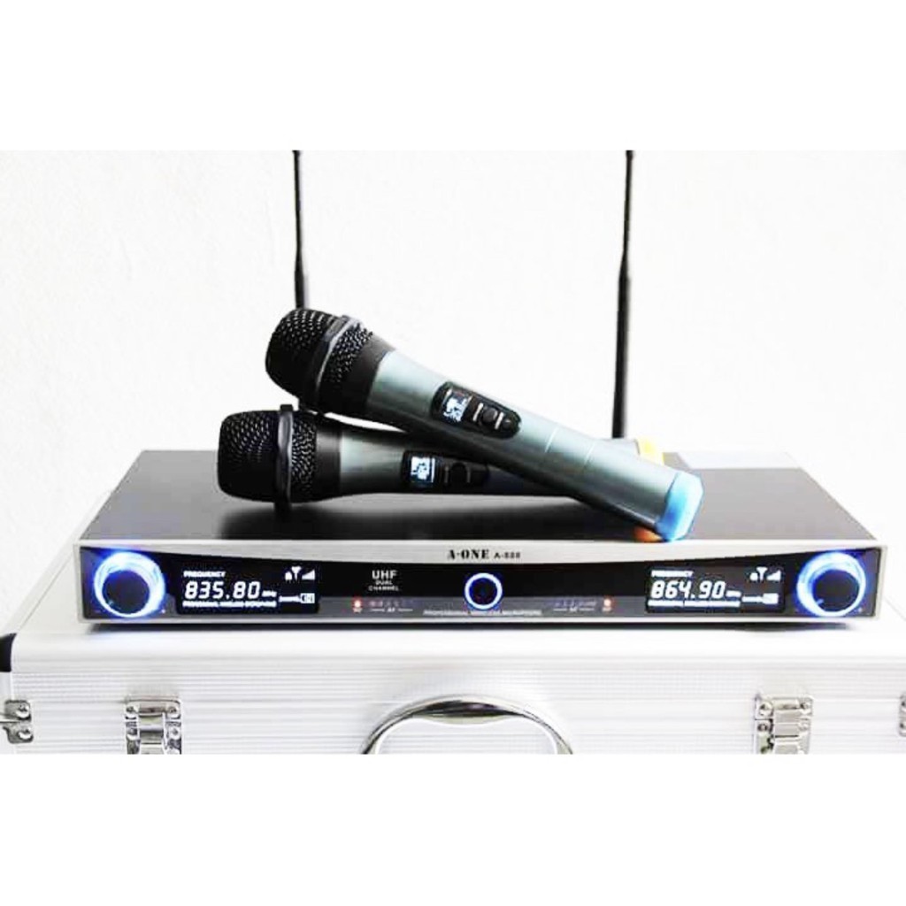 wireless-microphone-ชุดไมค์ลอยคู่-a-one-a-888-digital-wireless-vocal