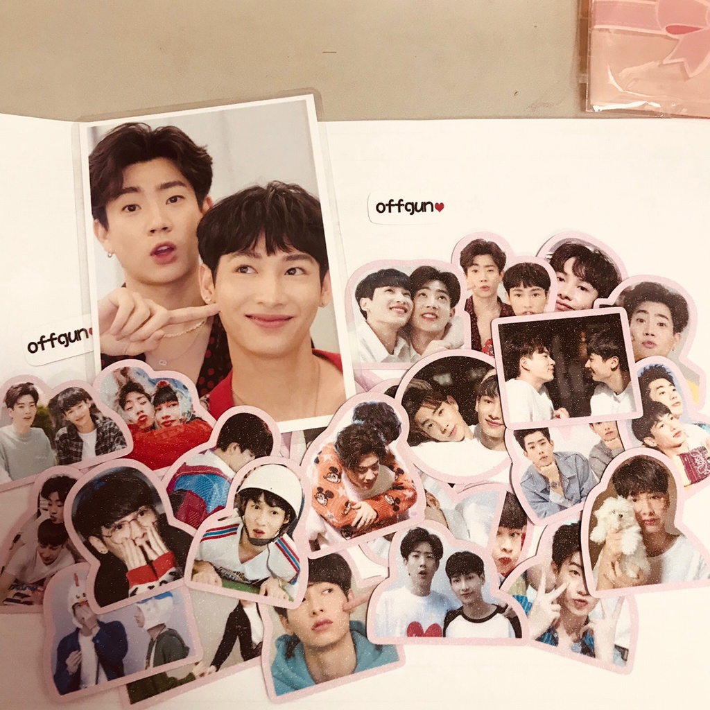 สติ๊กเกอร์ ออฟกัน OFFGUN Sticker Pack DIY Laptop Phone Decor Frosted ...