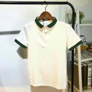 ¤☒✤ฤดูร้อนผู้ชายแขนสั้นเสื้อยืดเสื้อโปโล Paul สีทึบการค้าต่างประเทศขนาดใหญ่ความเห็นอกเห็นใจน้ำวิญญาณ guy สุทธิสีแดงวรรคเ