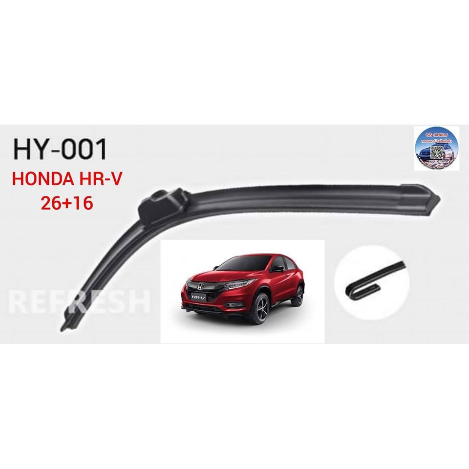 ใบปัดน้ำฝน-flat-aero-twin-honda-hr-v-26-16-2015-2020