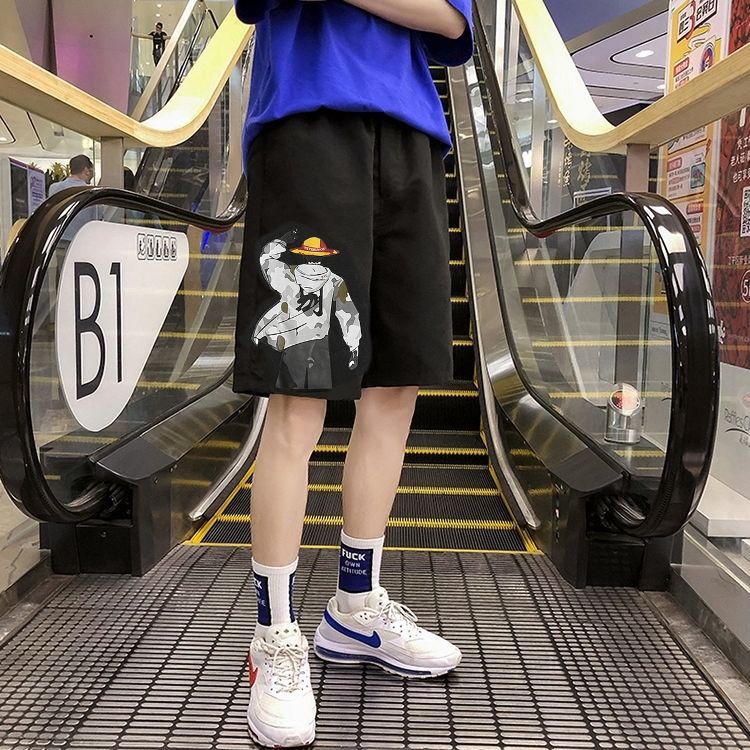 ภาพหน้าปกสินค้าNew กางเกงขาสั้นผู้ชาย ลายการ์ตูน สไตล์ญี่ปุ่น จากร้าน freedomboy บน Shopee