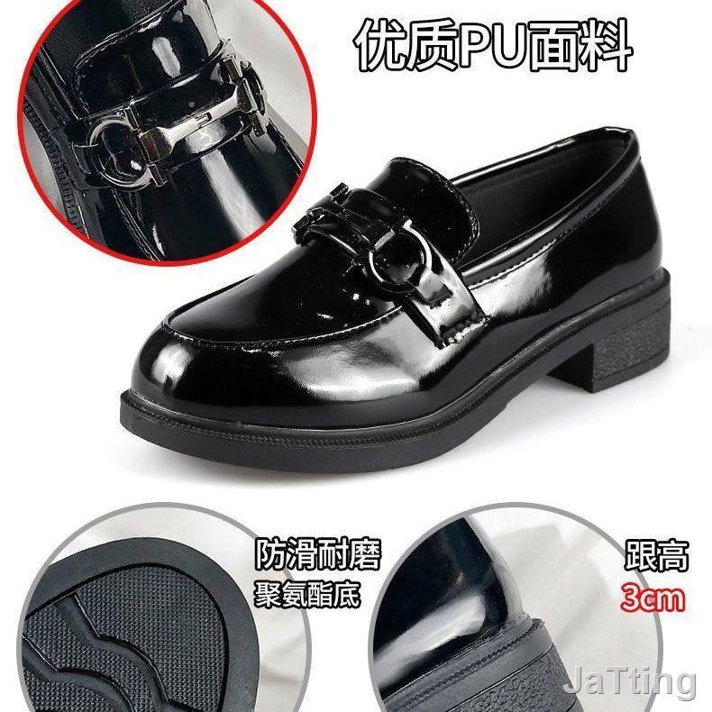 ภาพสินค้าF7b รองเท้าลำลอง รองเท้าผู้หญิงขนาดใหญ่ 35-43 ขนาดสีดำหนังนุ่มนักเรียนรองเท้าหนังขนาดเล็กแบนย้อนยุคญี่ปุ่น 41 รอบนิ จากร้าน shoeslady_du บน Shopee ภาพที่ 8