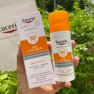 กันแดดสำหรับผิวหน้า Eucerin sun Oil Control Gel Cream Drytouch SPF 50+