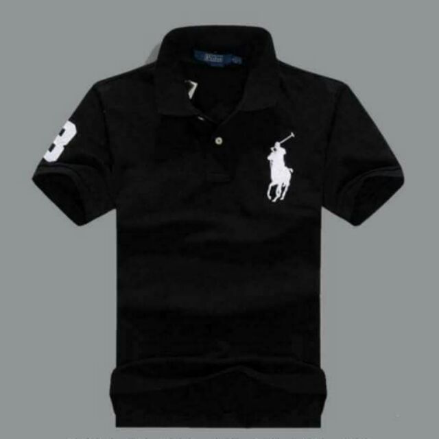 เสื้อ-polo-สีดำ-ไซส์ผู้ใหญ่