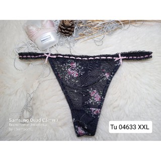 Tu Size XLปลาย-3XL ชุดชั้นใน/กางเกงชั้นใน ทรงจีสตริง (G string) 04633