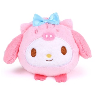 แท้ 100% จากญี่ปุ่น ตุ๊กตา ซานริโอ้ มาย เมโลดี้ Sanrio My Melody Sexagenary Cycle Plush Doll