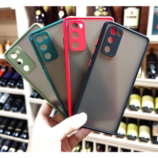 จัดส่ง1-2วัน ขอบสีผิวด้าน Case Samsung Galaxy A05 A05S A15 S23FE A24 A14 A34 A54 A02S A03S เคสกันกระแทก เคสมือถือ 025