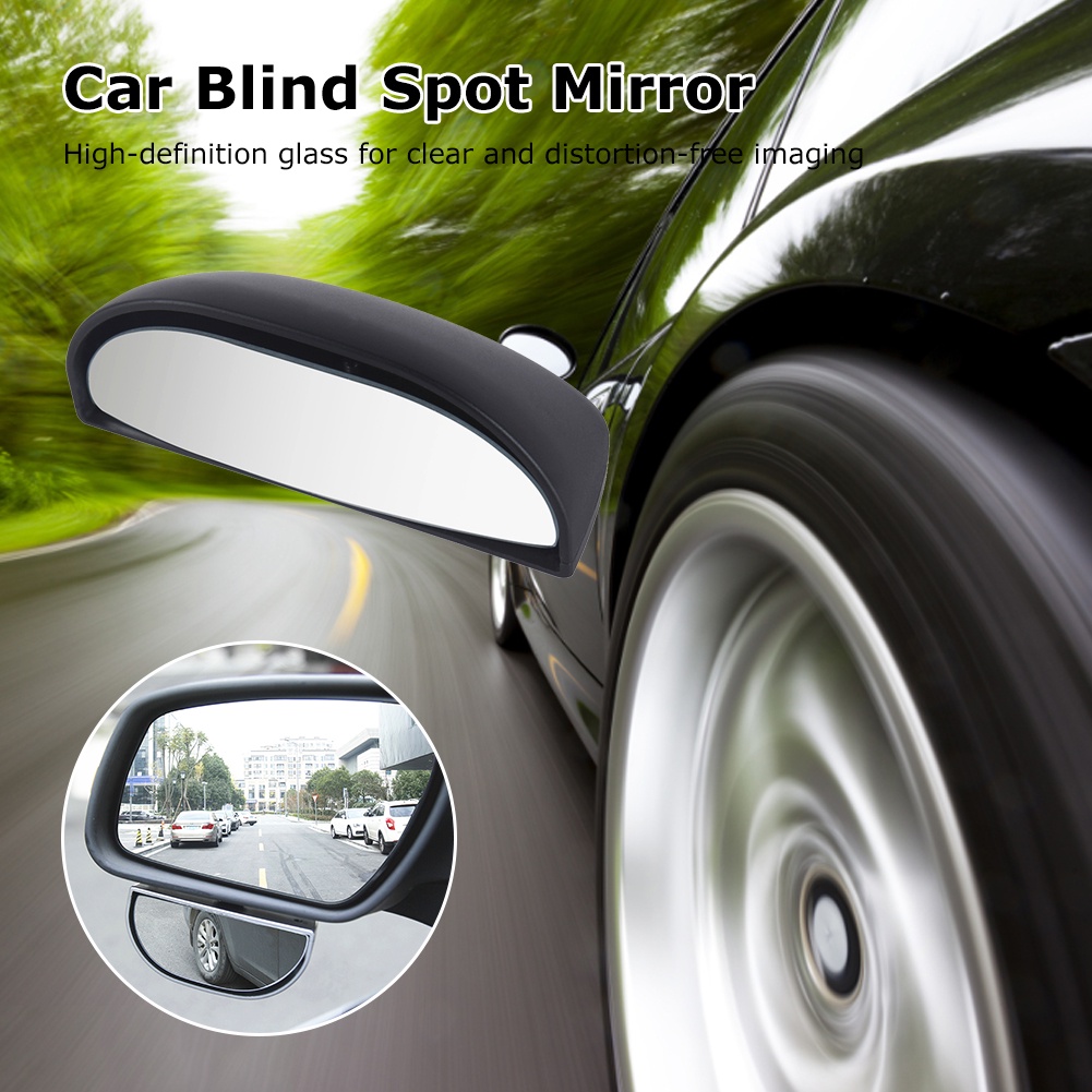 Universal Adjustable 360 Degree Rotating Auxiliary Rear View Parking Mirror Wide Angle Vehicle