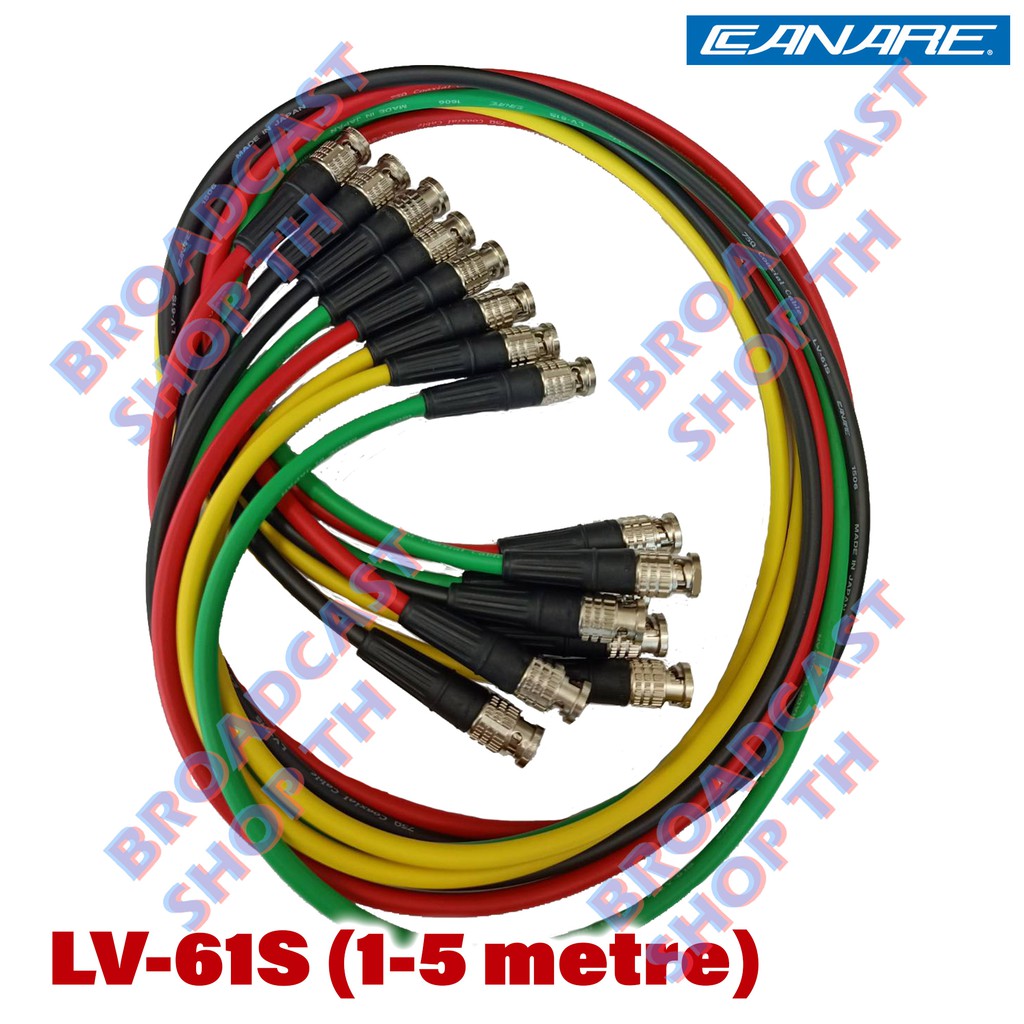 ส่งฟรี-สายrg59-canare-lv-61s-75-ohm-video-coaxial-cable-เลือกความยาว-1-5-เมตร