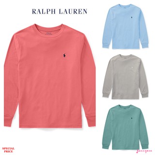 RALPH LAUREN COTTON JERSEY CREWNECK T-SHIRT (BOY SIZE 8-20)