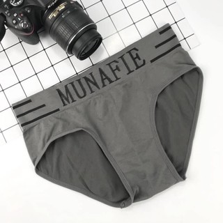 ภาพขนาดย่อของภาพหน้าปกสินค้ากางเกงในชาย MUNAFIE เนื้อผ้านุ่ม มีซองทุกตัว MNF-01 จากร้าน oye_shop บน Shopee ภาพที่ 3