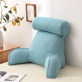 【บลูไดมอนด์】All Season With Round Pillow For Home Office Sofa Bedside Waist Back Support Cushions Backrest Backs Rest Pa