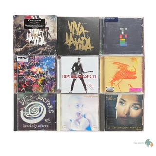 *สินค้าพร้อมส่ง* ซีดี ซีดีเพลง มือ 2 แผ่นอิมพอร์ต Coldplay The Bravery Kasabian Kings Of Leon Sinéad OConnor