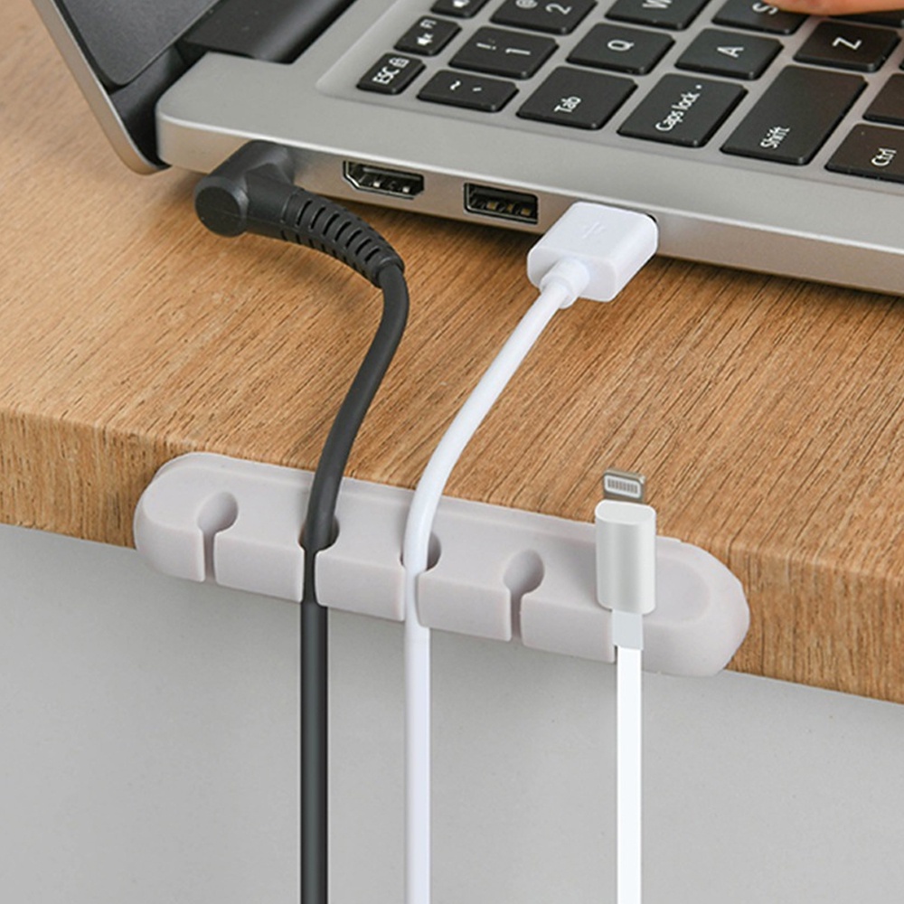 silicone-usb-cable-organizer-stand-desk-tidy-management-clip-mouse-keyboard-stand-headphone-cable-organizer