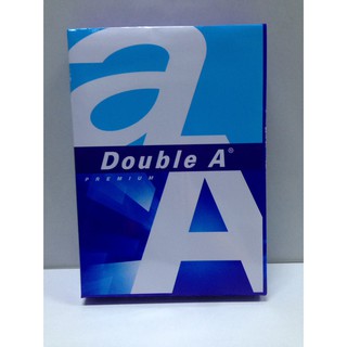 กระดาษถ่ายเอกสาร  Double A 80 gsm A4 . 500 Sheets