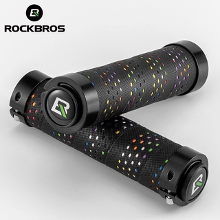 Rockbros- ปลอกแฮนด์จับจักรยาน กันลื่น แบบล็อคสองชั้น อุปกรณ์เสริมจักรยาน