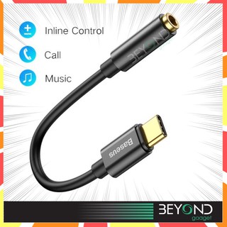 Baseus สายแปลงหูฟัง type c to 3.5 mm Audio AUX Adapter to USB Type C