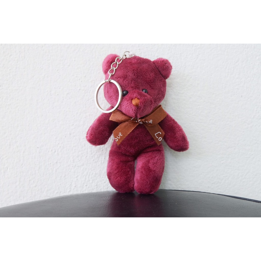 ภาพสินค้าราคาส่ง พวงกุญแจ หมียืน 5 นิ้ว ผ้าสวยมาก เกินราคา จากร้าน tuktaninoshop บน Shopee ภาพที่ 7