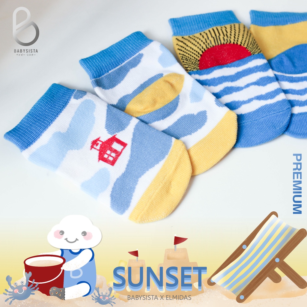 ถุงเท้าเด็ก-babysista-รุ่น-sunset-สินค้า-premium-พร้อมส่ง-มีราคาขายส่ง