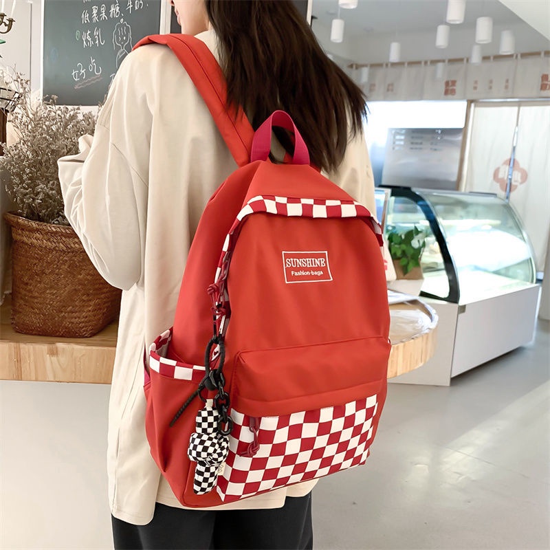 กระเป๋าเป้ต้นฉบับของนักศึกษาวิทยาลัยรุ่นเกาหลีรุ่นใหม่