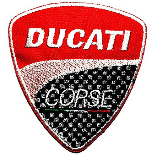 ducati-corse-ป้ายติดเสื้อแจ็คเก็ต-อาร์ม-ป้าย-ตัวรีดติดเสื้อ-อาร์มรีด-อาร์มปัก-badge-embroidered-sew-iron-on-patches