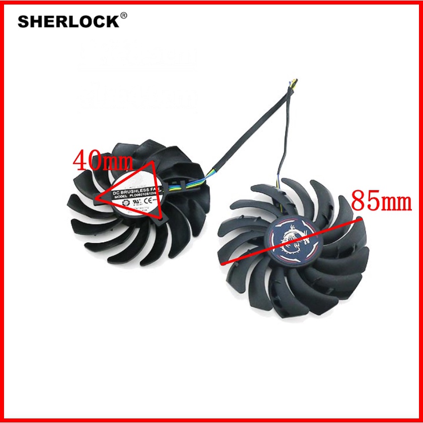 Ventilateur de refroidissement - CIKONIELF - pour Gigabyte AERO - 4 broches - Léger - Aluminium