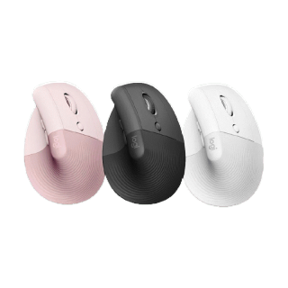 โปรโมชั่น Flash Sale : Logitech Lift Vertical Ergonomic Wireless Mouse Bluetooth (เมาส์ไร้สายเสียงเงียบเชื่อมต่อบลูทูธ รูปทรงแนวตั้ง ลดอาการปวดข้อมือ ขนาดพกพา ใช้ได้ทั้ง MAC และ Window)