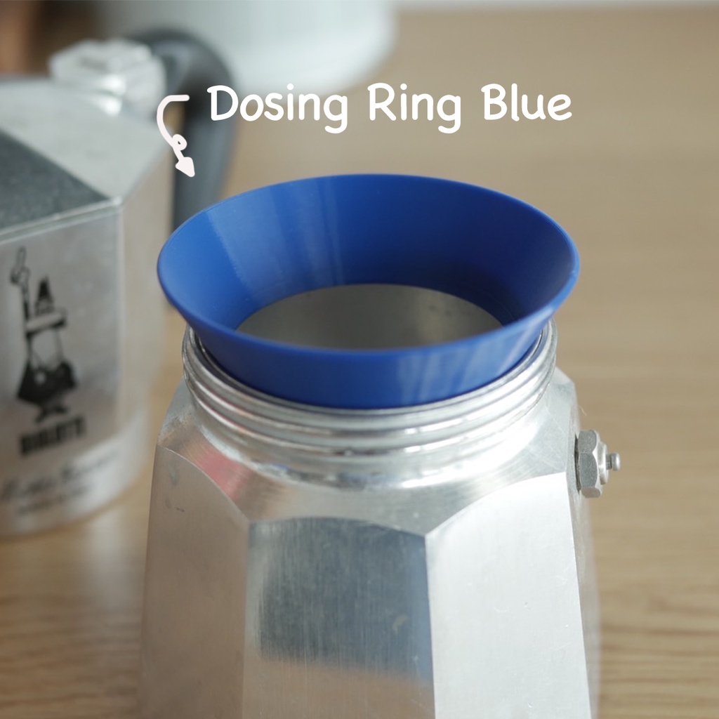 Dosing Ring for Bialetti moka pot กรวยกรอกเมล็ดกาแฟ สำหรับหม้อต้ม วัสดุ