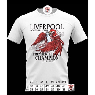 เสื้อ(Liverpool) ใส่ได้ทั้งผู้ชายและผู้หญิง สกรีนลาย FSM เสื้อยืดลิเวอร์พูล เนื้อผ้าคอตตอน100%