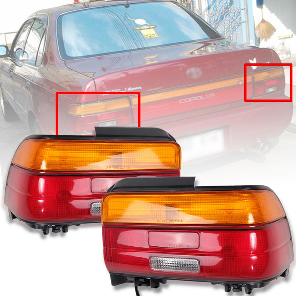 ไฟท้าย โตโยต้า โคโรล่า TOYOTA COROLLA AE100 AE100 AE101 AE102 ปี 1992 ...