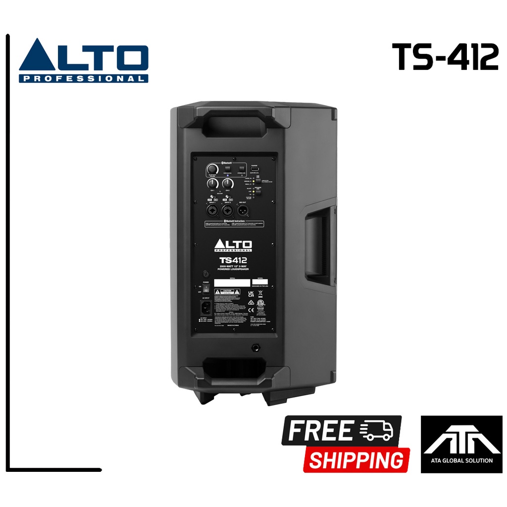 ตู้ลำโพงแอคทีฟ-alto-professional-ts-412-2500w-12-นิ้ว-2-way-powered-class-d-มีแอมป์ในตัว-alto-ts412-ts-412-alto-412