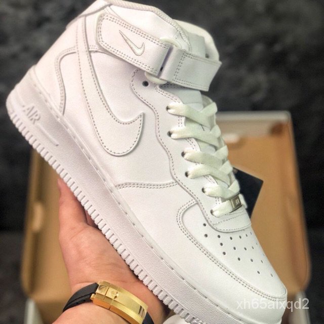 nike high top white air force 1