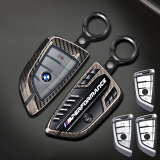 สินค้า เคสรีโมทกุญแจรถยนต์คาร์บอนไฟเบอร์สําหรับ Bmw 1 2 3 4 5 6 7 Series X1 X3 X4 X5 X6 320Li GT 320i 525Li 530 ปลอกกุญแจ เคฟล่า 118I