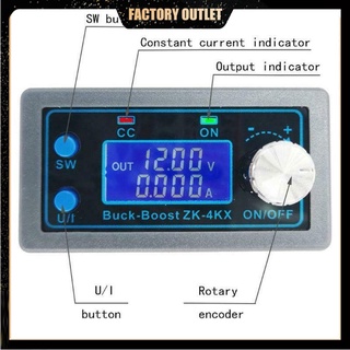 Dc-dc 0.5-30V 4A CC CV Regulator จอแสดงผล LCD Buck-Boost ตัวแปลงพาวเวอร์ซัพพลาย โมดูลสเต็ปอัพ / ลดแรงดันไฟฟ้าที่ปรับได้