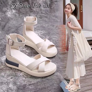 สินค้า 🔥พร้อมส่ง🔥รุ่นTX296 รองเท้าส้นสูงสไตล์เกาหลี รองเท้าแฟชั่นสำหรับผู้หญิง สูง2.5นิ้ว (2สี)