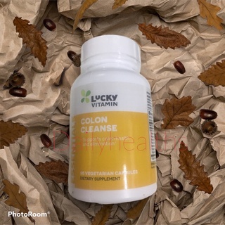 Lucky Vitamin  Colon Cleanse ช่วยดูแลสุขภาพของลำไส้ และ ลดการสะสมของเสีย แก๊ส ในลำไส้ ด้วยสมุนไพรมากกว่า 7 ชนิด