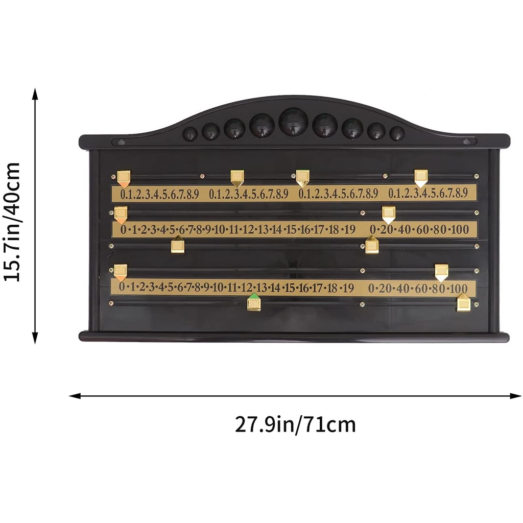 กระดานสกอร์พลาสติก-ป้ายบอกคะแนน-snooker