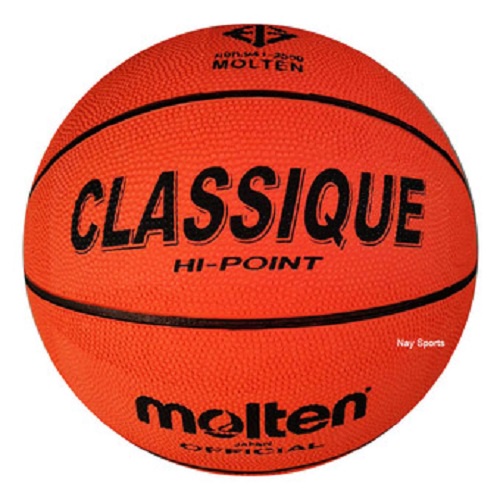 ภาพหน้าปกสินค้าMOLTEN ลูกบาส บาสเกตบอลยาง Basketball RB th B7R Classique (410) แถมฟรี ตาข่ายใส่ลูกบอล+เข็มสูบ จากร้าน sportlandwear บน Shopee
