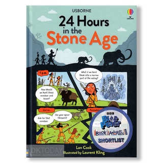 DKTODAY หนังสือ USBORNE 24 HOURS IN THE STONE AGE (AGE 7+)