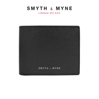ภาพหน้าปกสินค้าSMYTH & MYNE กระเป๋าสตางค์หนังแท้ 8 CARD  สีดำ (RFID) ที่เกี่ยวข้อง