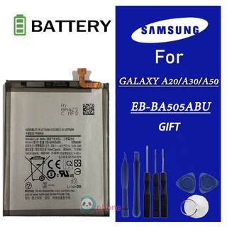 แบตเตอรี่ Samsung Galaxy A20,A205F,A30,A50,A305F,A505F(EB-BA505ABN)แบตเตอรี่รับประกัน 3 เดือน