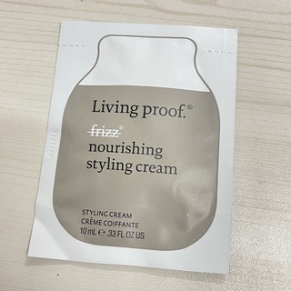 แบบซองขนาดทดลอง Living proof frizz nourishing styling cream 10 m