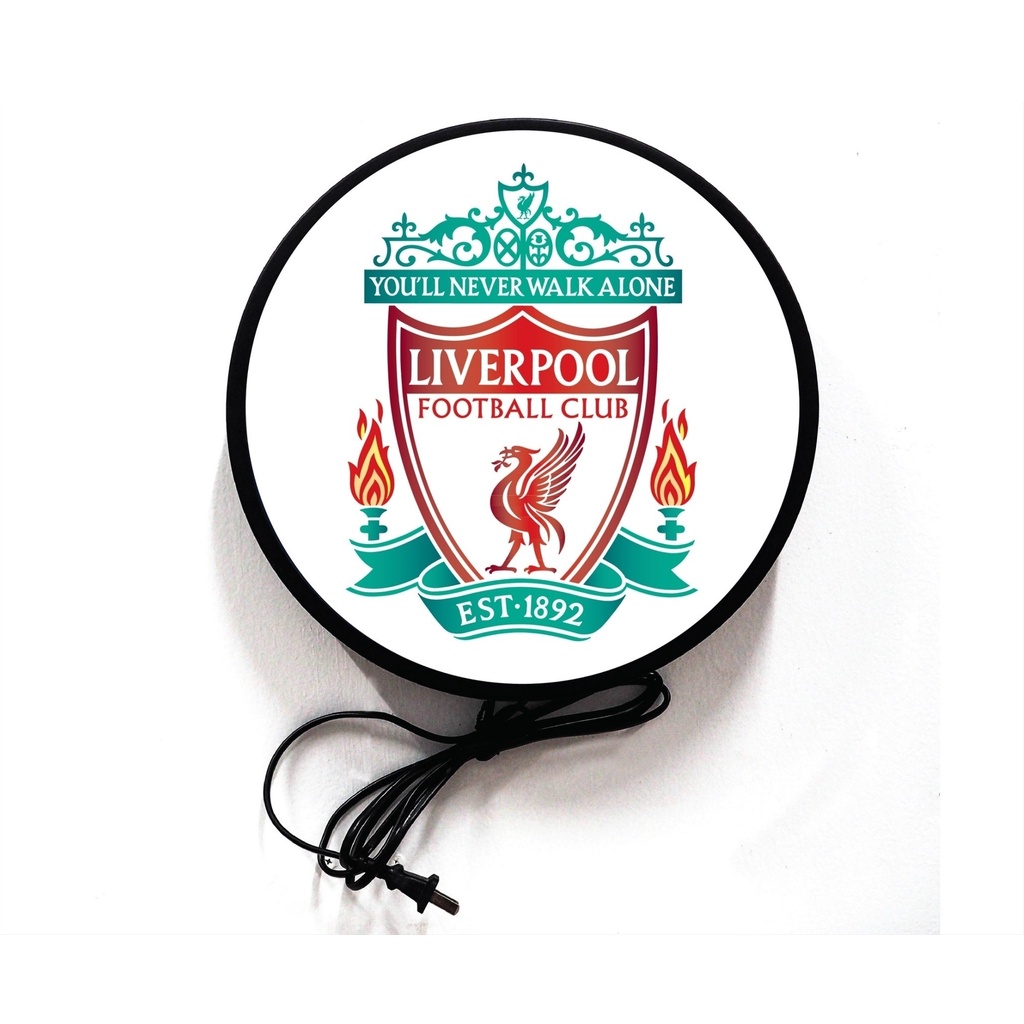 ป้ายทีมลิเวอร์พูล Liverpool Lightbox ป้ายไฟLED ป้ายไฟแขวนผนัง ป้ายไฟ ...