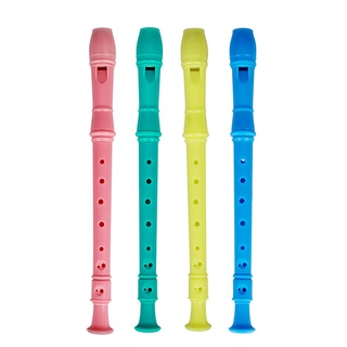 ขลุ่ยโซปราโน่ ABS 7 หลุม 4 สี สําหรับนักเรียน ผู้เริ่มต้น