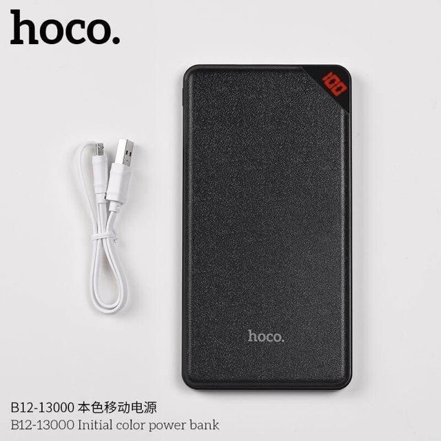 hoco-แบตสำรอง-13000mah-powerbank-hoco-b12-initial-color-ของแท้100