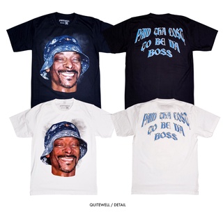 [2023] DA BOSS เสื้อยืด สีดำ ขาว Bootleg Snoop เสื้อเชิ้ตสำหรับผู้ชาย และผู้หญิง